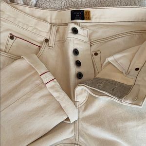 J. Crew 770 32/34 oatmeal jeans